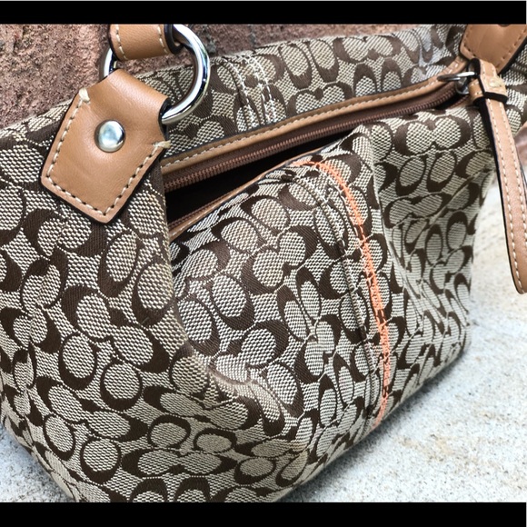 Coach Handbags - Small Brown Coach Tote